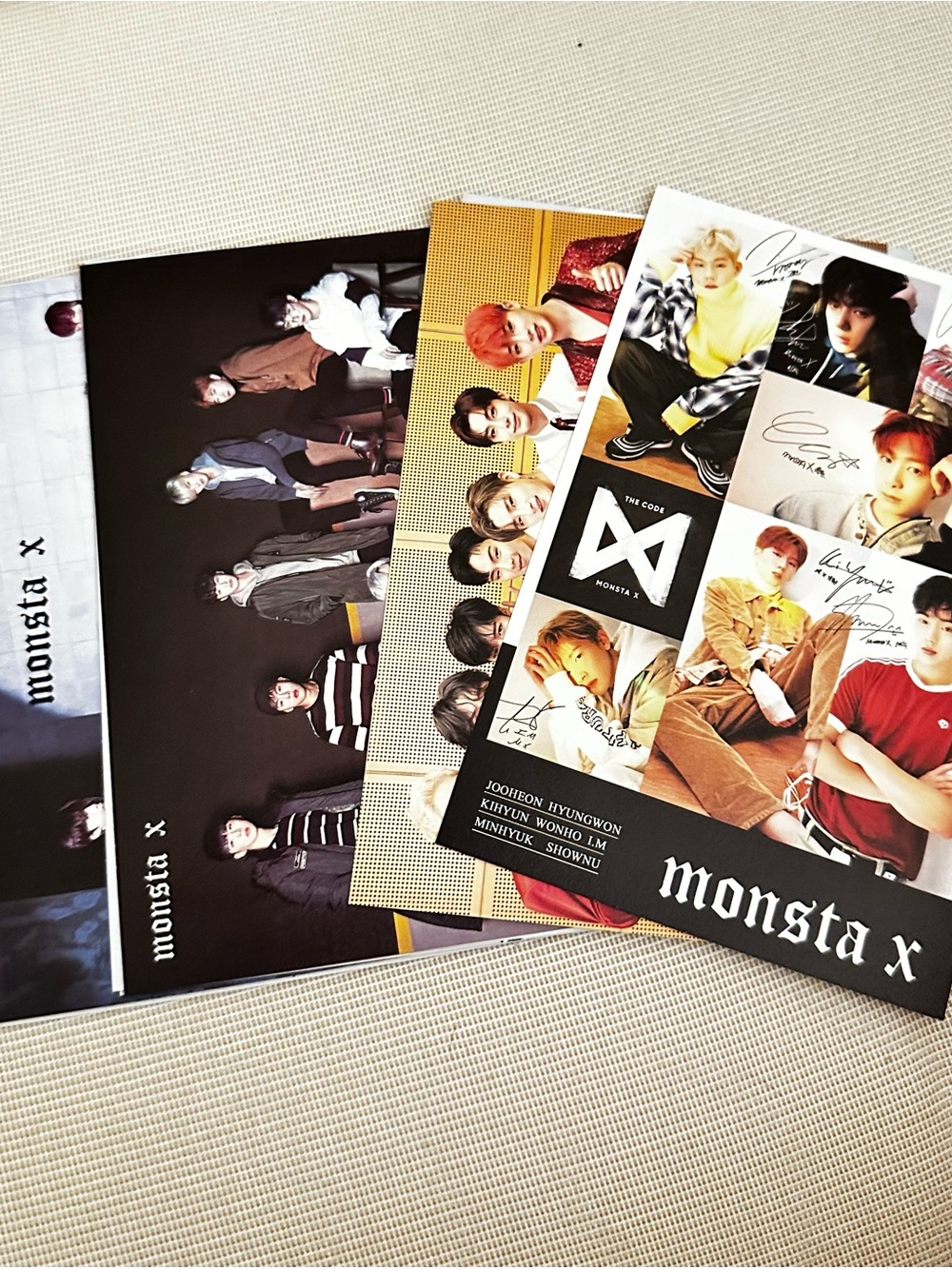 MONSTA X Postcard + Sticker Set - Picture 3 of 4